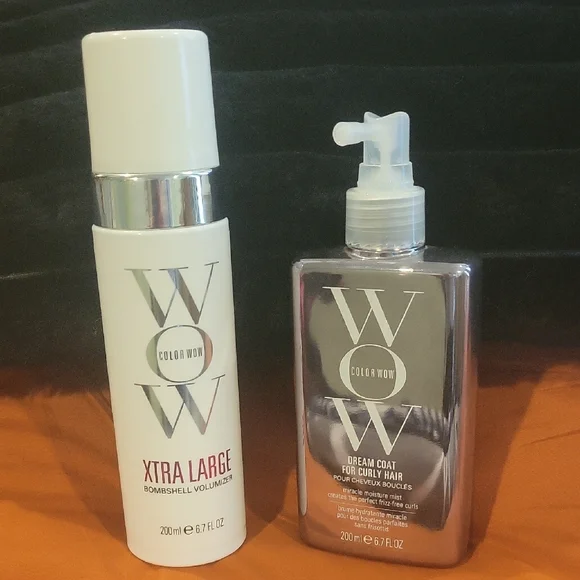 Color Wow Dream Coat and Xtra Large Volumizer Set - Silver and White, Brand New! - Picture 2 of 4